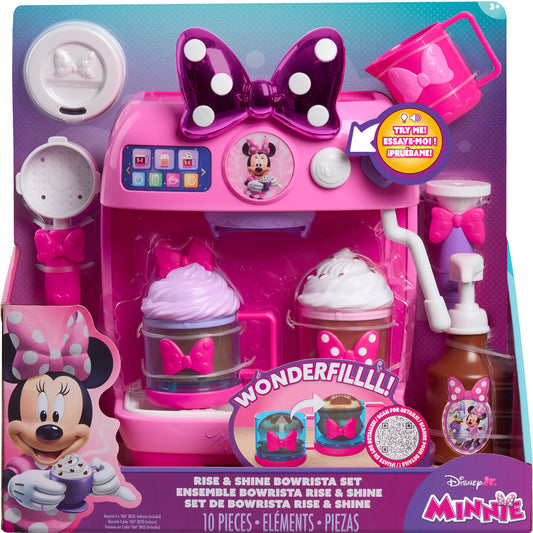 Disney Junior Minnie Mouse Rise & Shine Bowrista Set, Kinderhaushaltsgerät