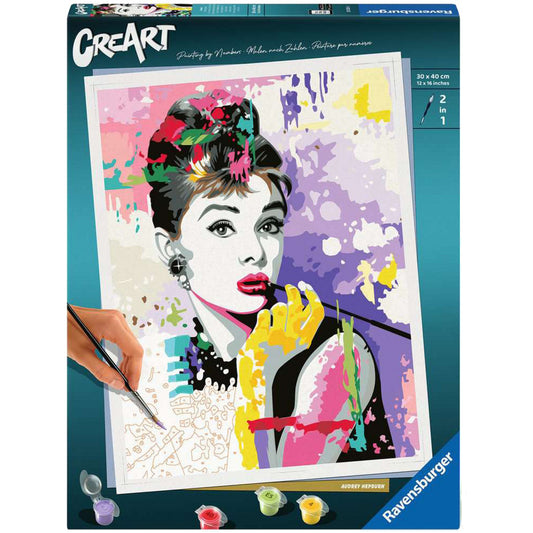 CreArt Premium - Audrey Hepburn, Malen