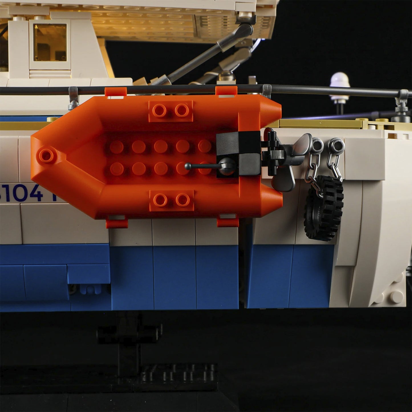 Das Segelboot: La Brise, Konstruktionsspielzeug