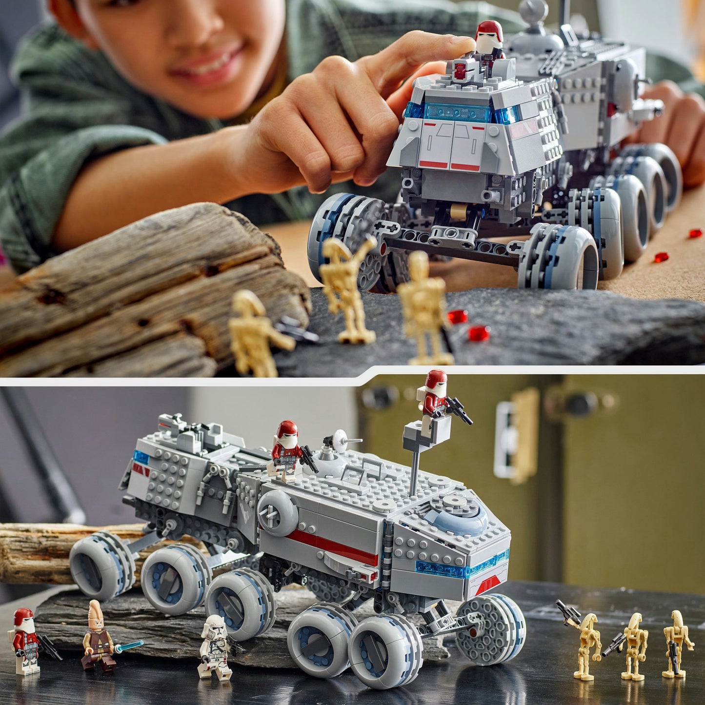 75413 Star Wars Republikanischer Juggernaut, Konstruktionsspielzeug