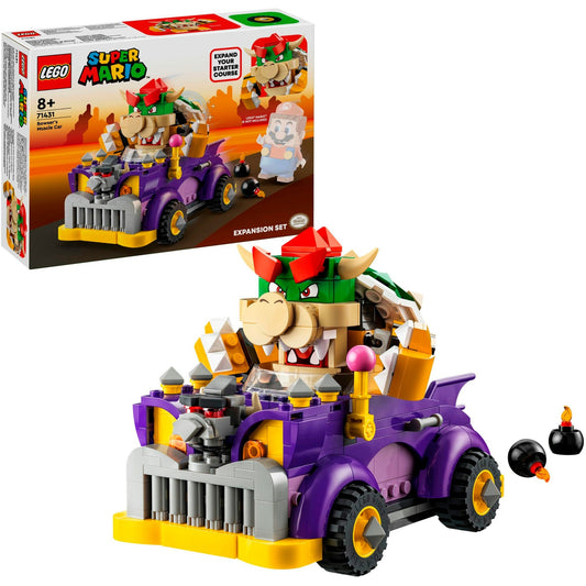 LEGO 71431 Super Mario Bowsers Monsterkarre - Erweiterungsset, Konstruktionsspielzeug