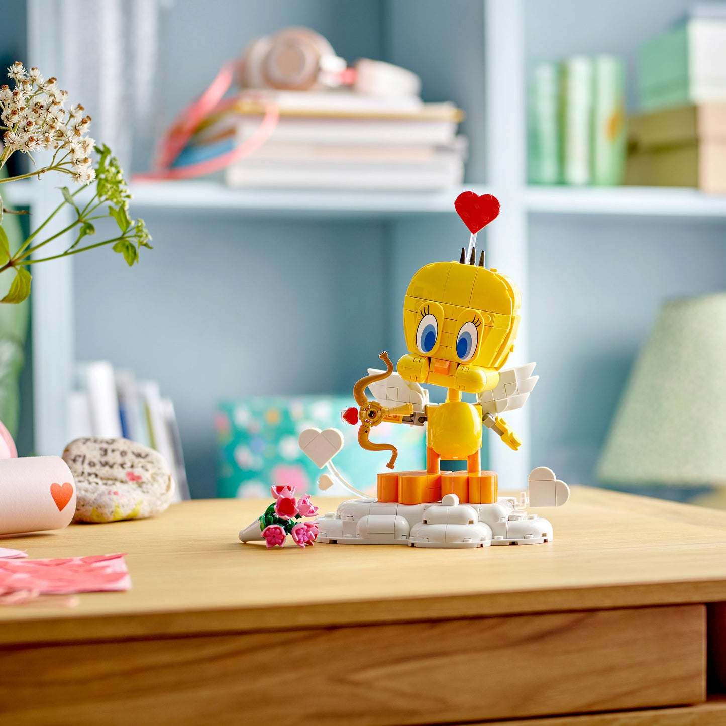 40824 Looney Tunes Liebesbote Tweety, Konstruktionsspielzeug