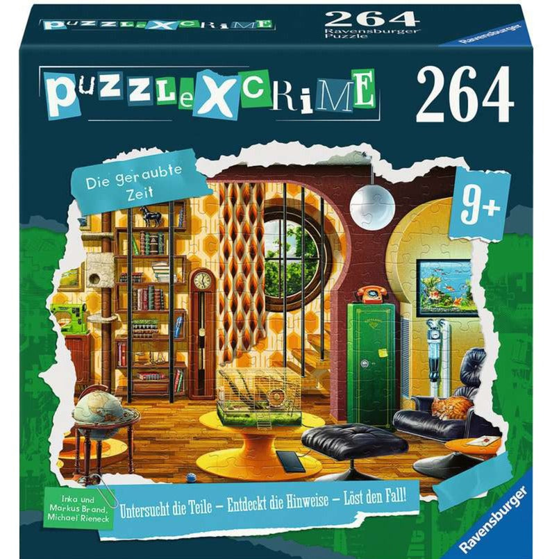 Ravensburger Puzzle X Crime Kids: Die geraubte Zeit (264 Teile)