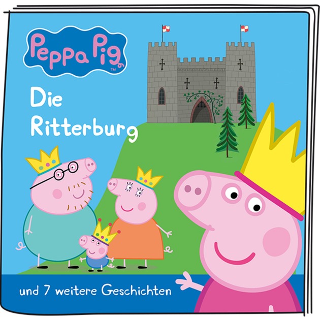 Tonies Peppa Wutz - Die Ritterburg und 7 weitere Geschichten (Hörspiel)