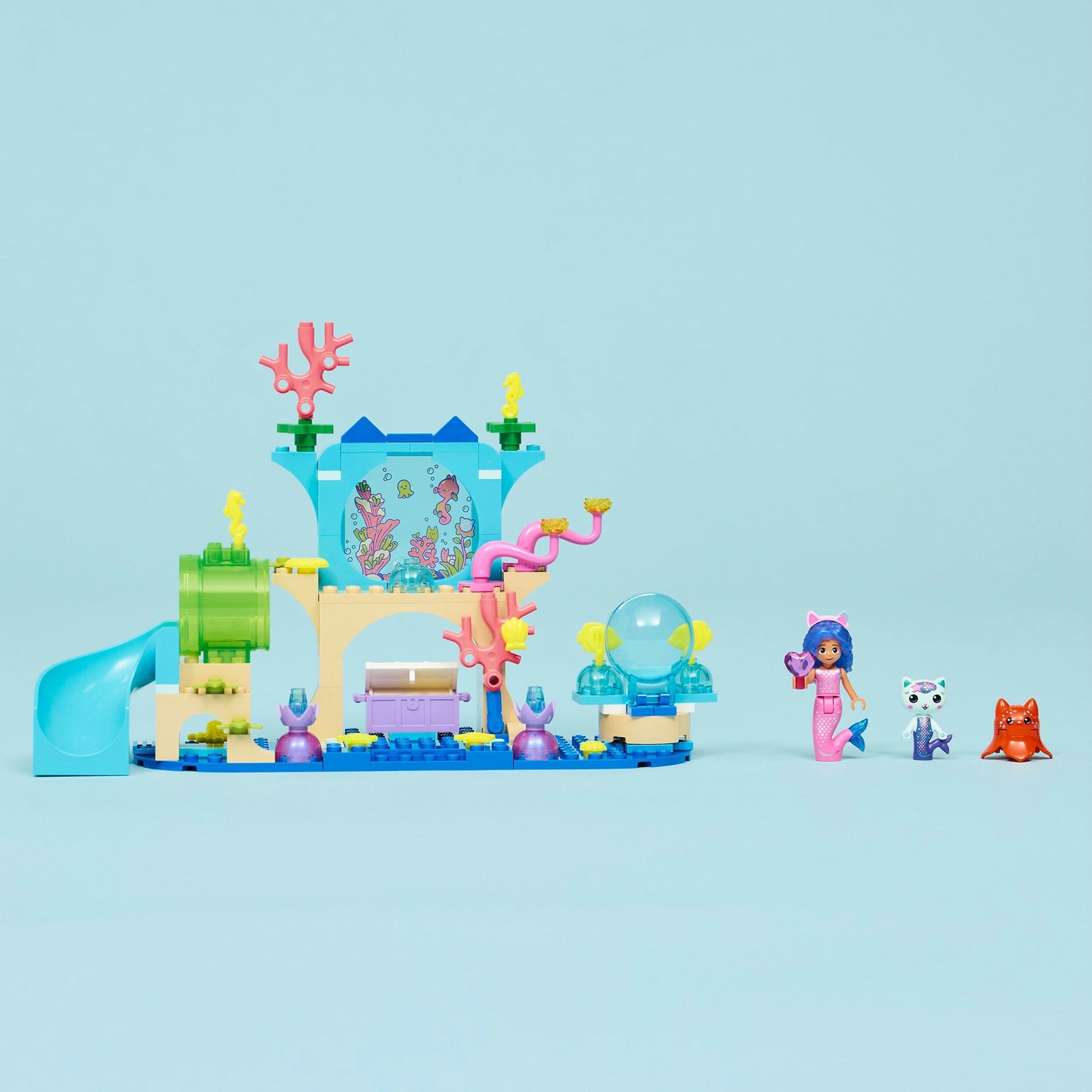 11204 Gabby´s Dollhouse Gabbys Aquarium Abenteuer, Konstruktionsspielzeug