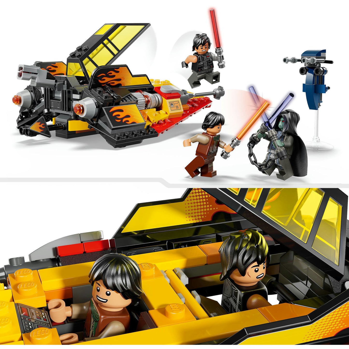 75414 Star Wars The Force Burner Snowspeeder, Konstruktionsspielzeug