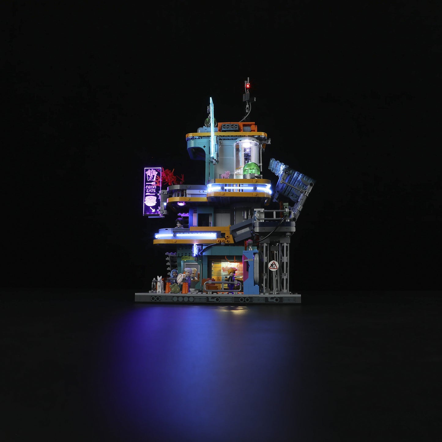 Cyberpunk Neoncity - Apartment, Konstruktionsspielzeug