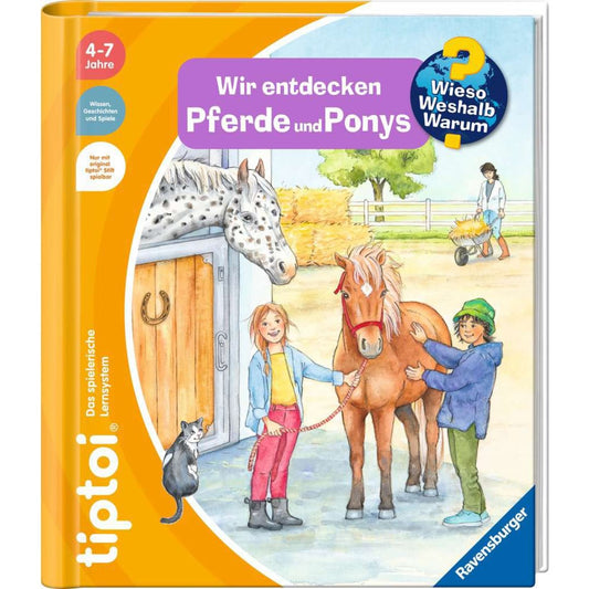 Ravensburger tiptoi Wieso? Weshalb? Warum? Wir entdecken Pferde und Ponys