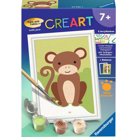 CreArt - Kleiner Affe, Malen