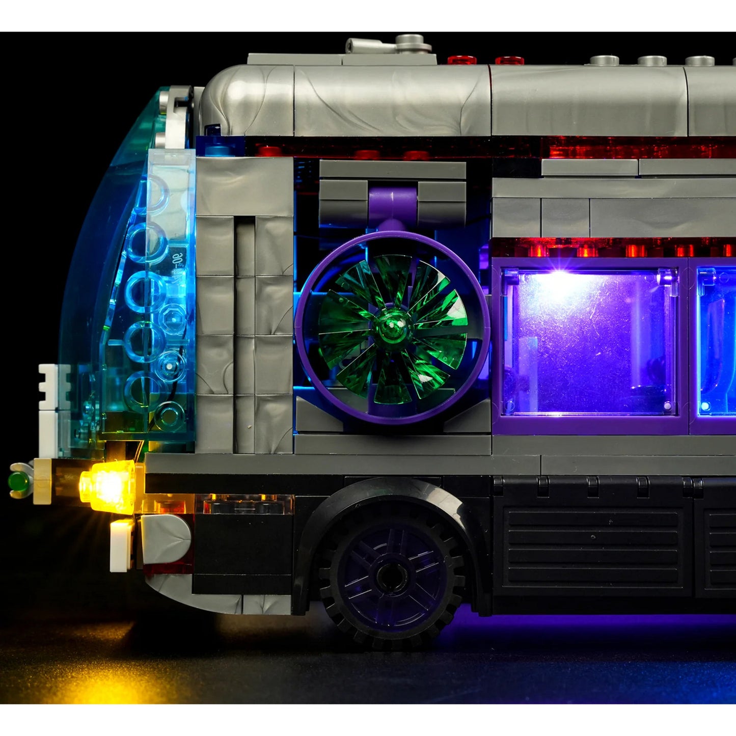 Cyberpunk Neoncity - Future Bus, Konstruktionsspielzeug
