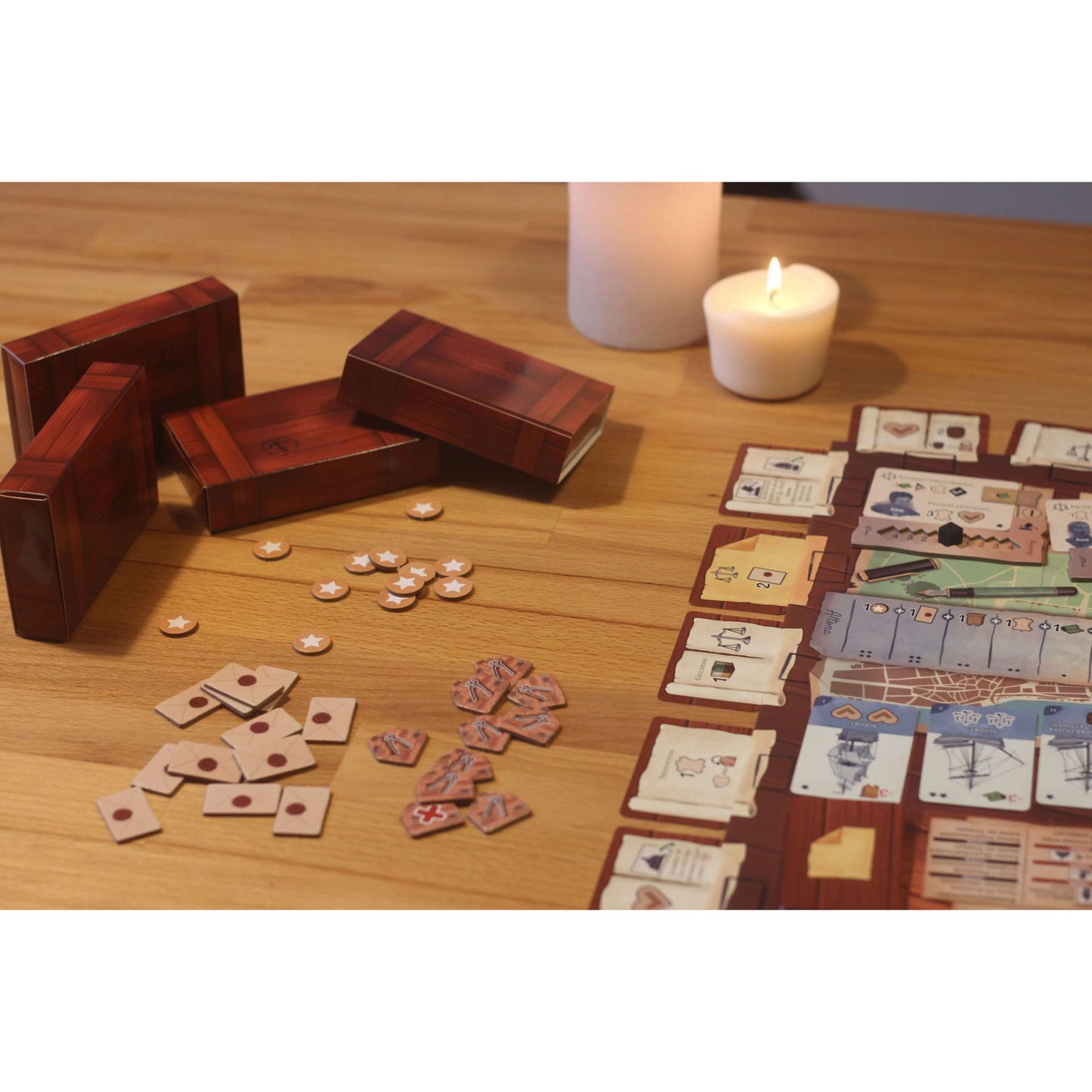 Deep Pint Games Rival Cities, Brettspiel