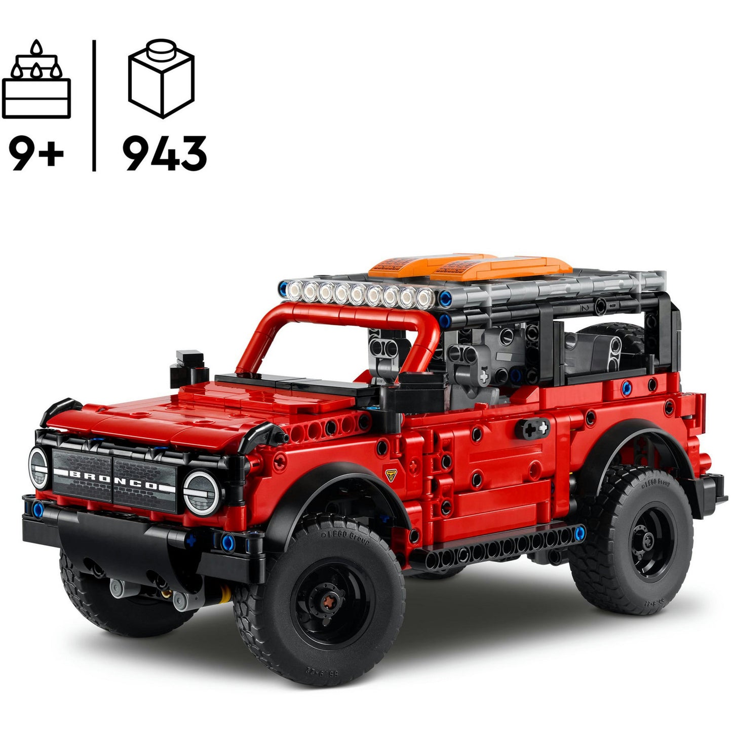 42213 Technic Ford Bronco Offroader, Konstruktionsspielzeug