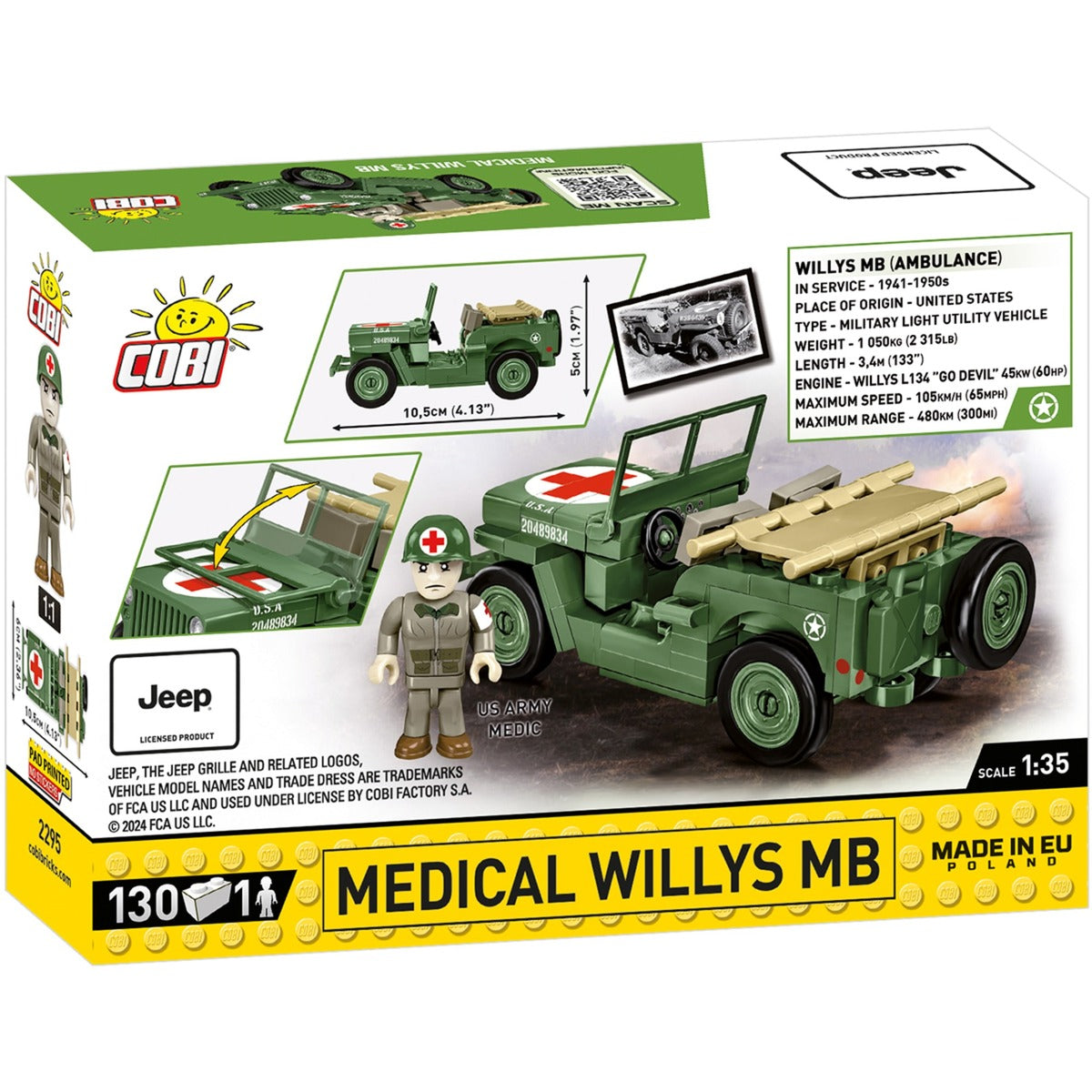 Medical Willys MB, Konstruktionsspielzeug