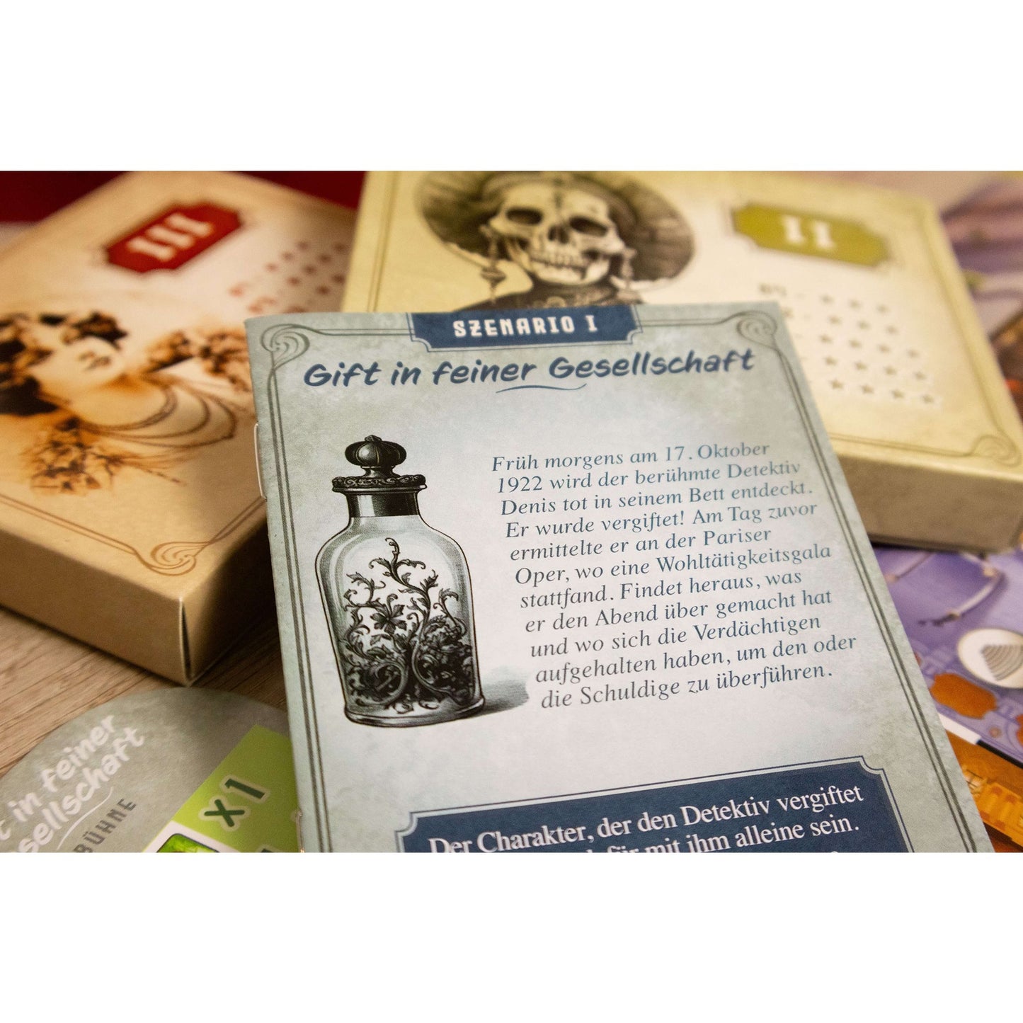 Kronologic - Paris 1920, Brettspiel