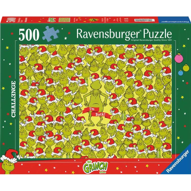 Ravensburger Puzzle Merry Grinchmas Challenge (500 Teile)