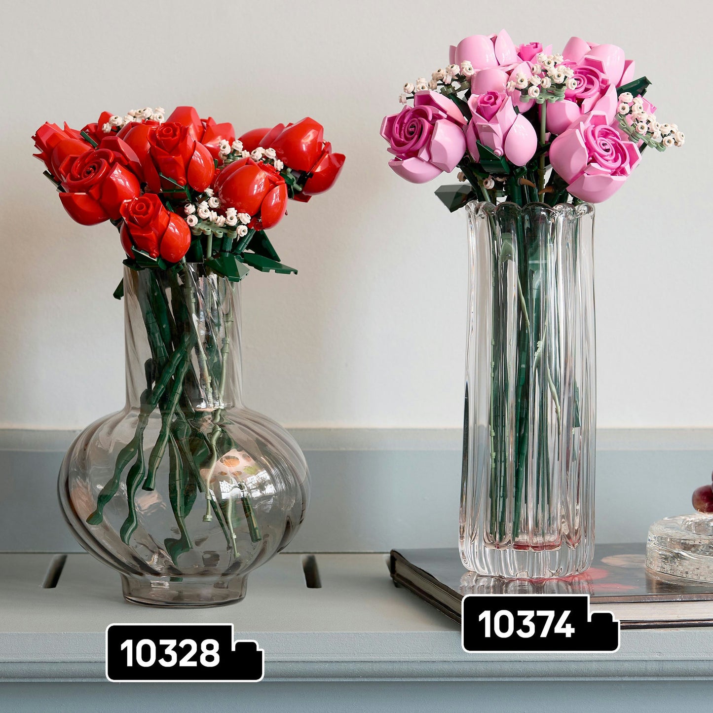 10374 Botanicals Rosa Rosenstrauss, Konstruktionsspielzeug