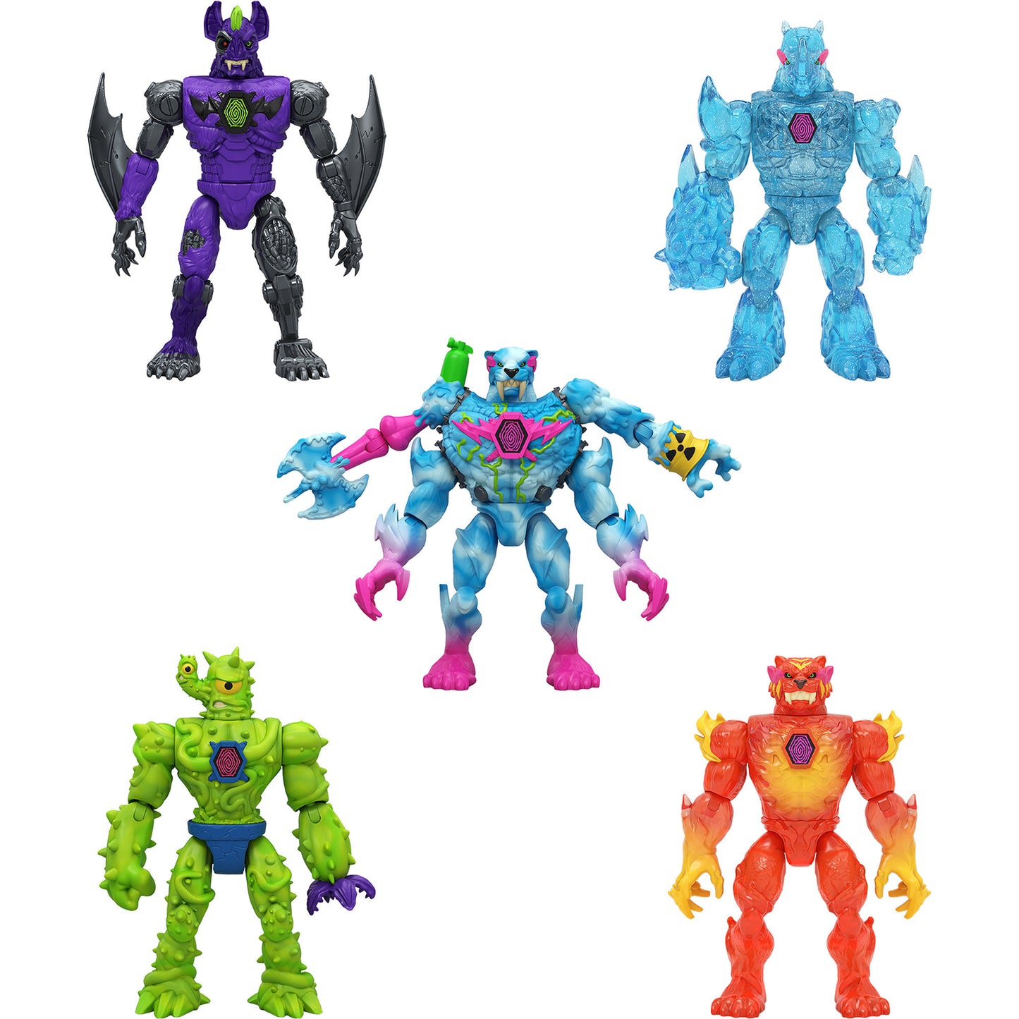 MrBeast Lab Hybrids 5 Pack (Hyper Fusion Lab), Spielfigur