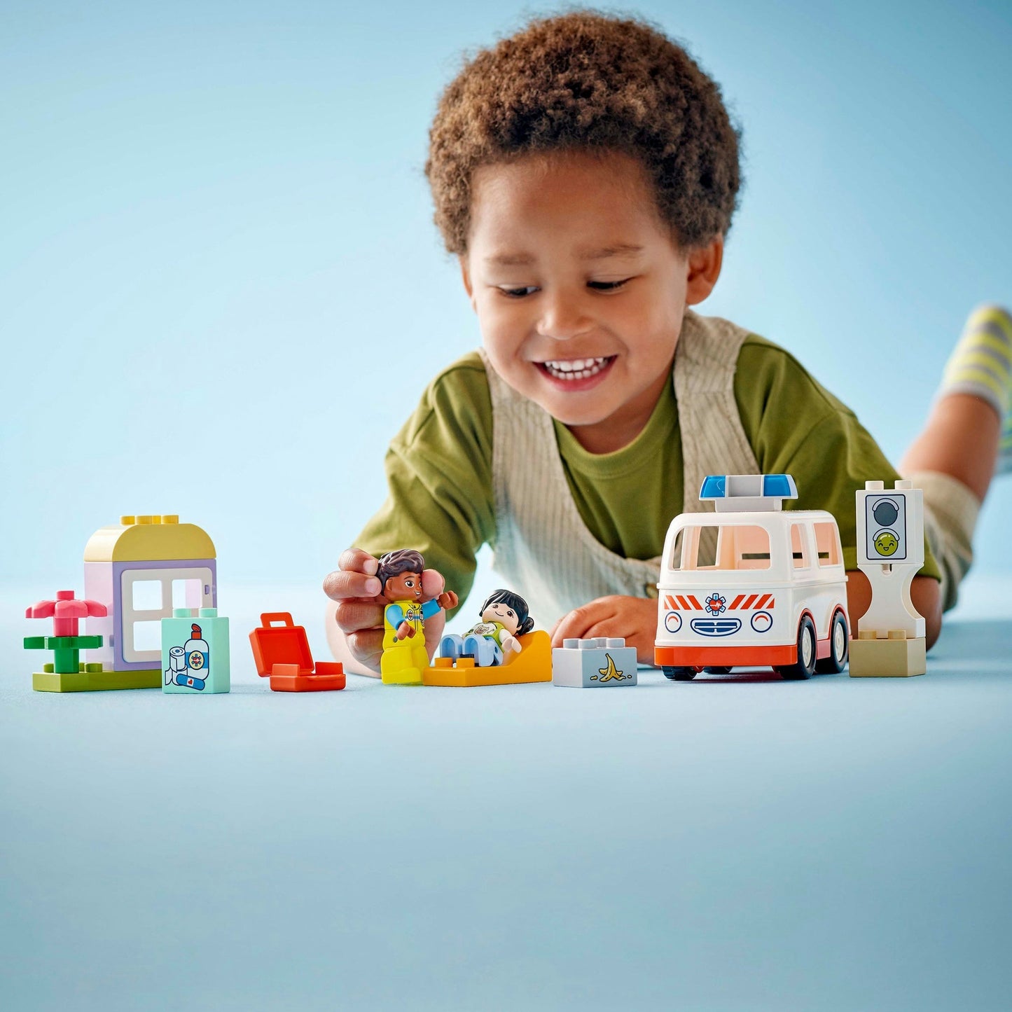 10447 DUPLO Town Rettungswagen mit Fahrer, Konstruktionsspielzeug