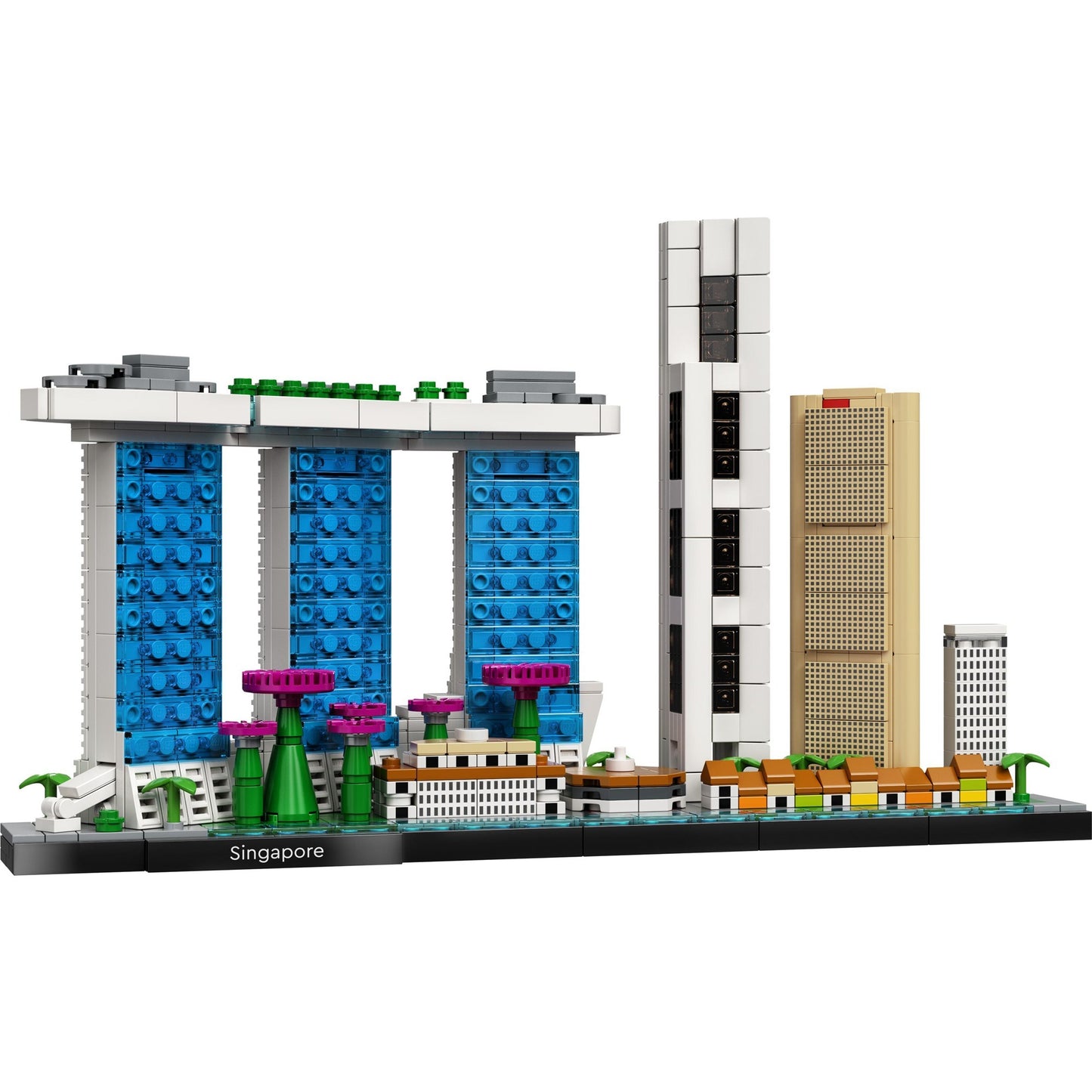 LEGO 21057 Architecture Singapur, Konstruktionsspielzeug