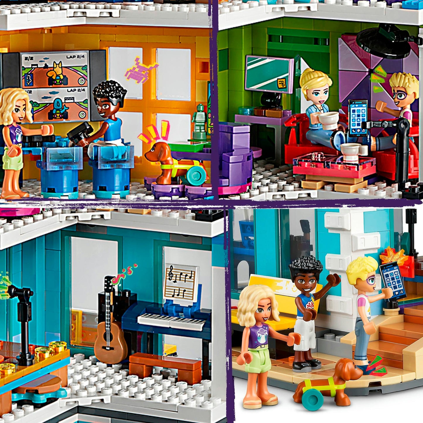 LEGO 41748 Friends Heartlake City Gemeinschaftzentrum, Konstruktionsspielzeug