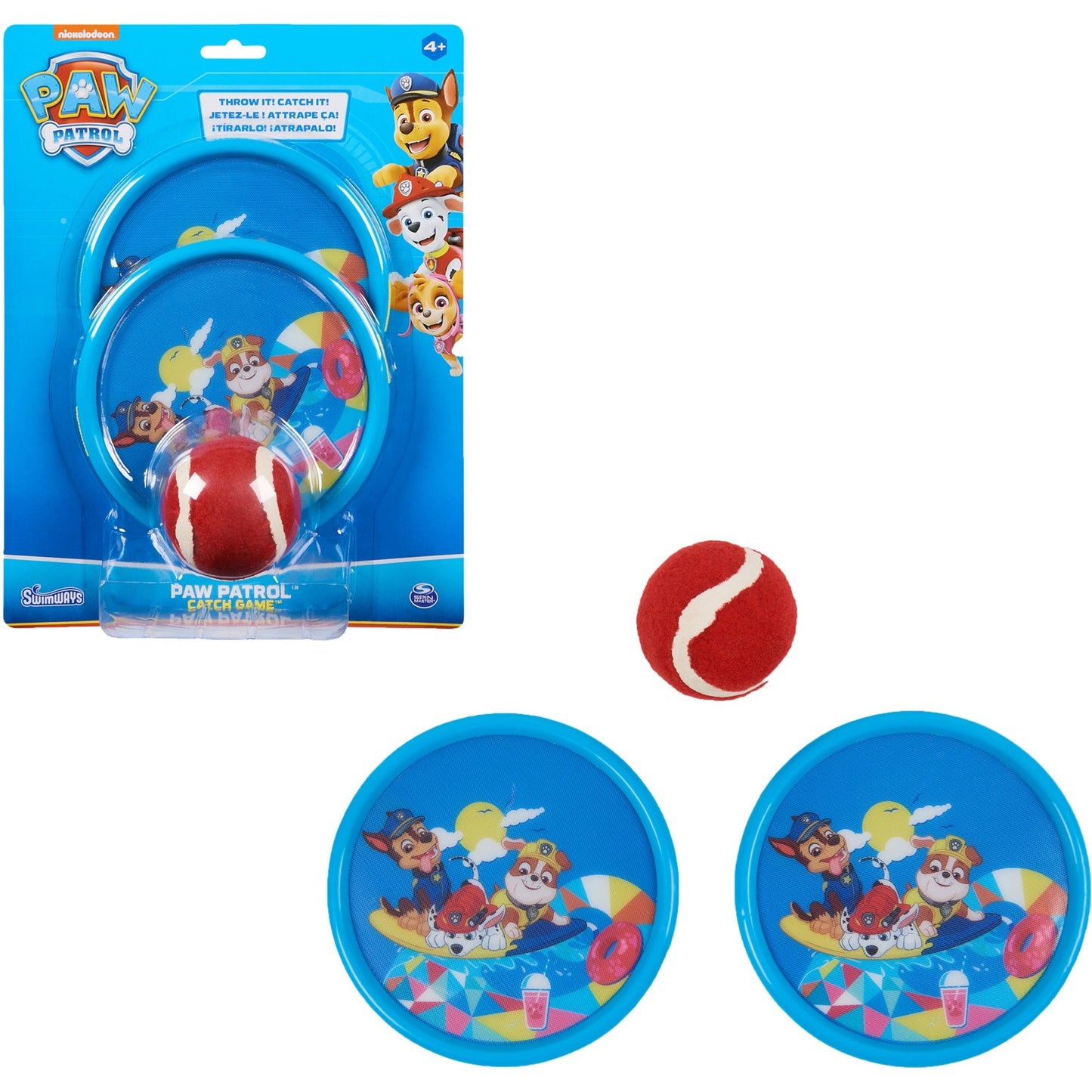 Spinmaster Swimways - Paw Patrol Klettballspiel