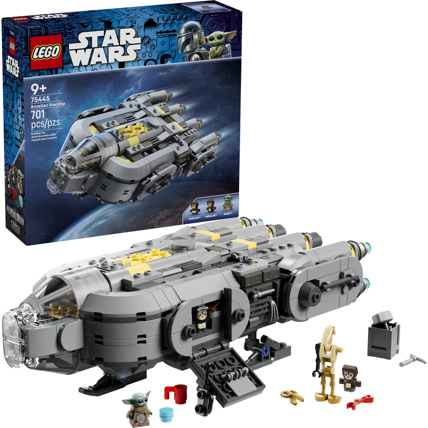 75445 Star Wars Sternenschiff der Anzellaner, Konstruktionsspielzeug
