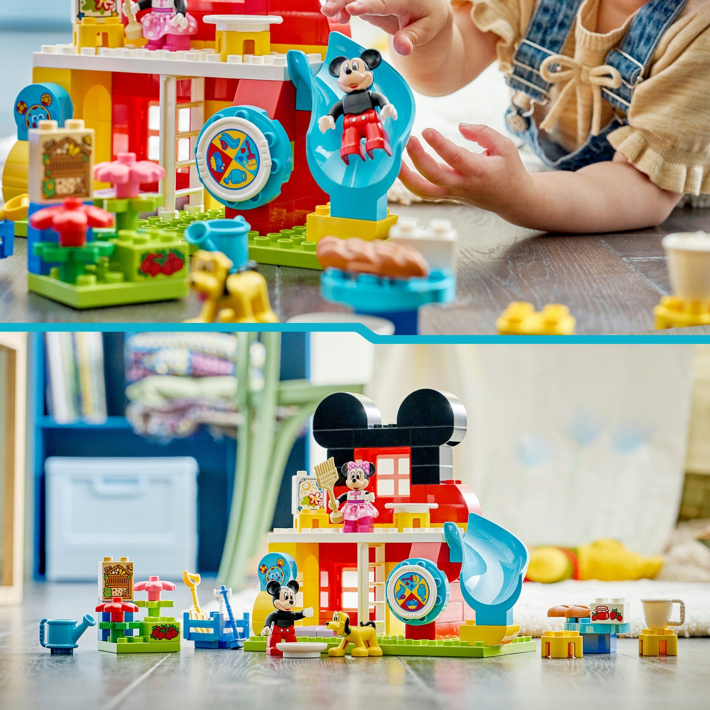 10465 DUPLO Micky Maus Wunderhaus mit Minnie und Pluto, Konstruktionsspielzeug