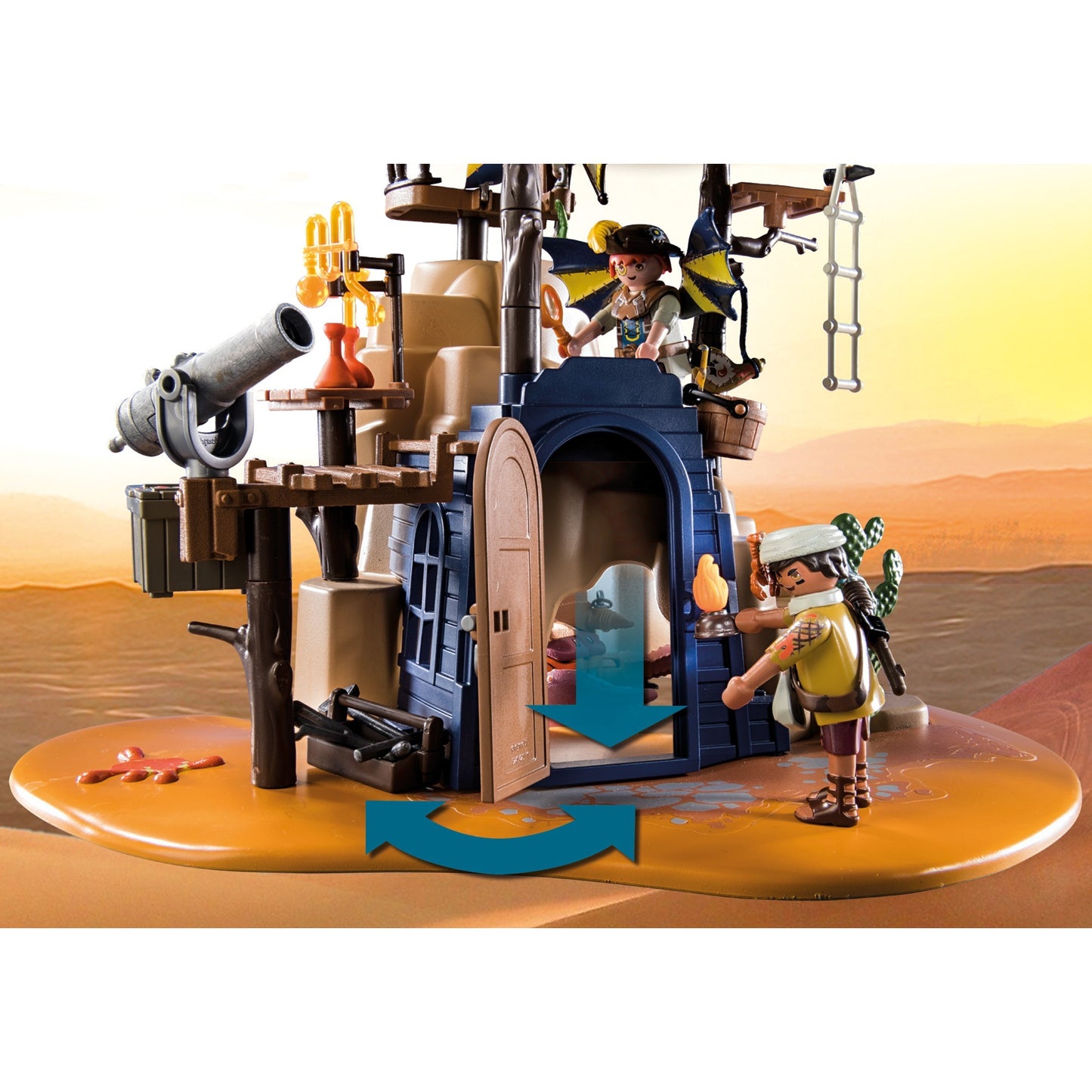 PLAYMOBIL 71024 Novelmore Sal'ahari Sands - Skorpionjagd am Wrack, Konstruktionsspielzeug