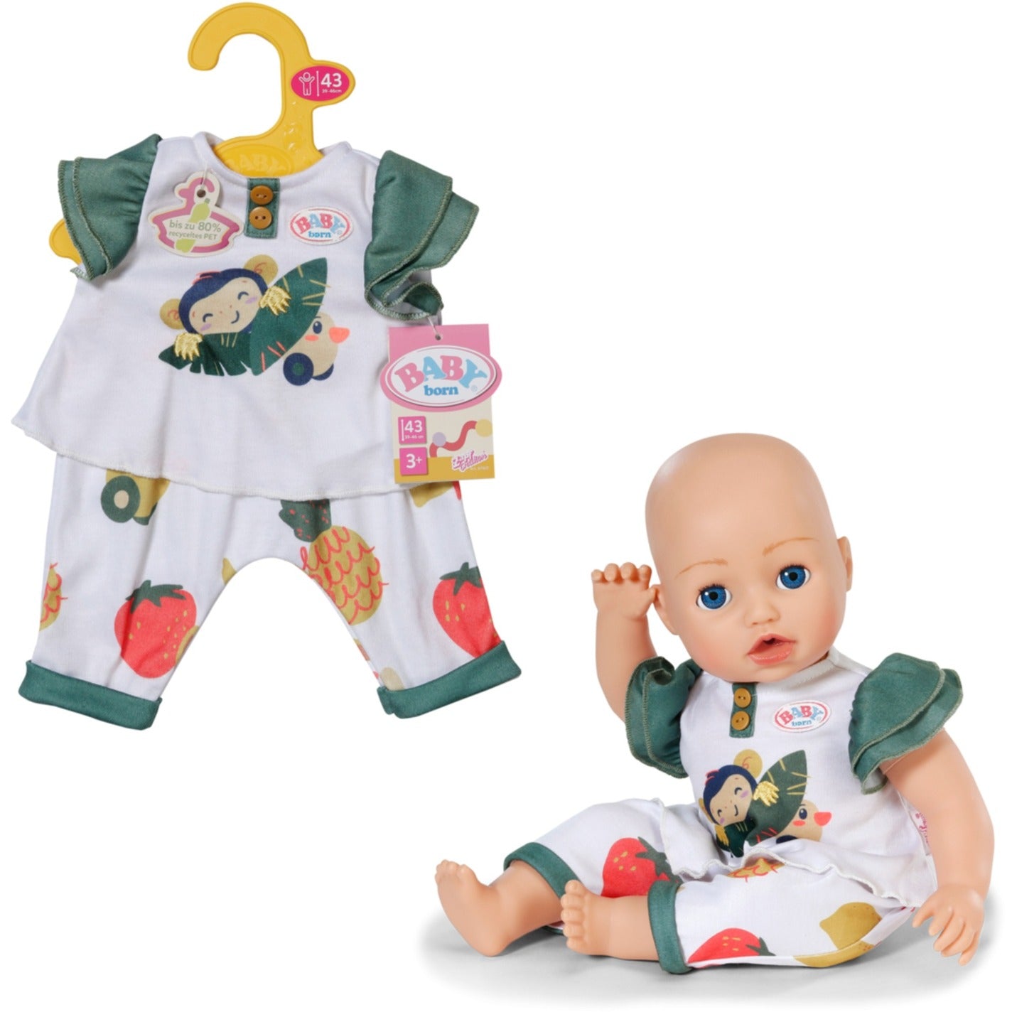 BABY born Äffchen Outfit 43cm, Puppenzubehör