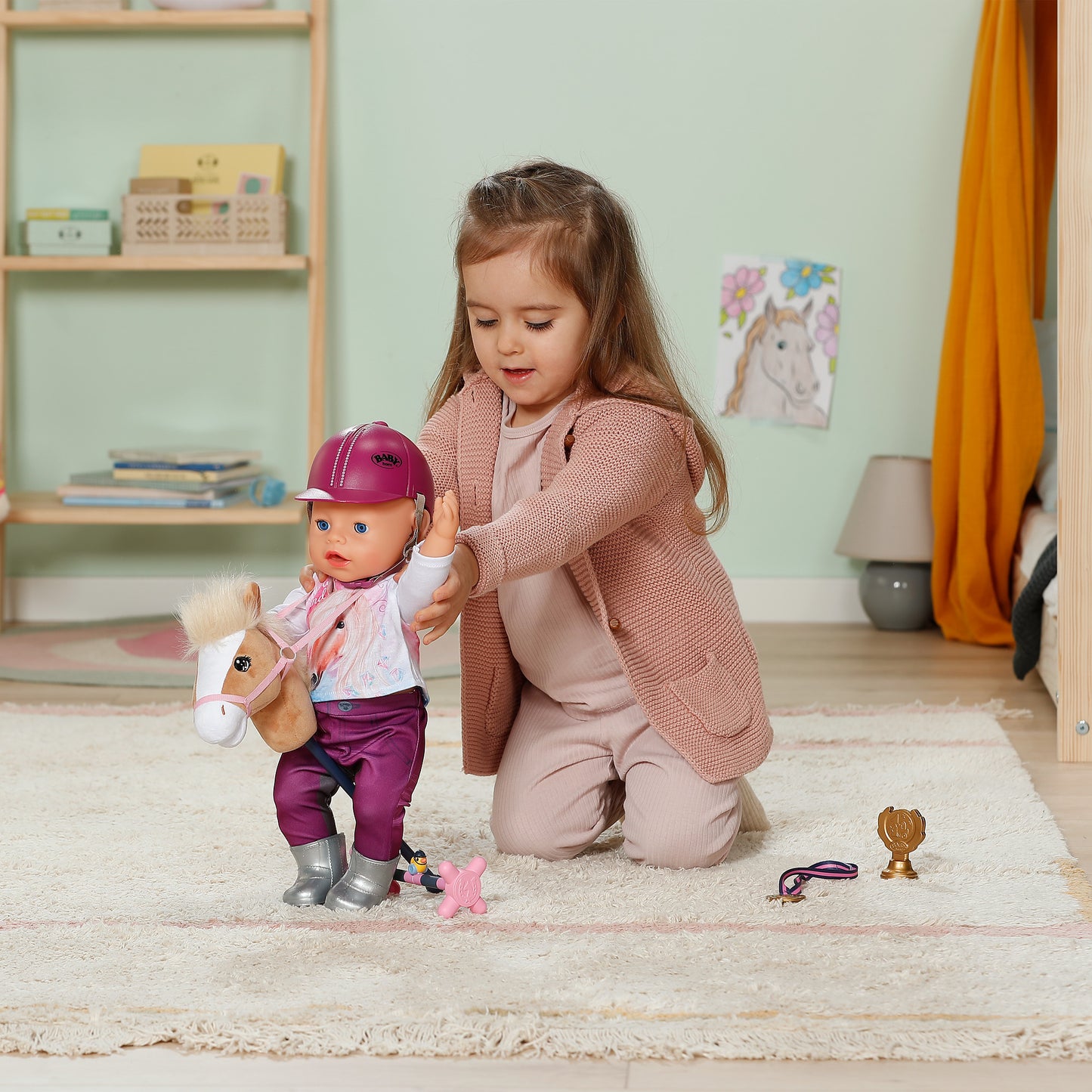 BABY born Hobby Horsing Set 43cm, Puppenzubehör