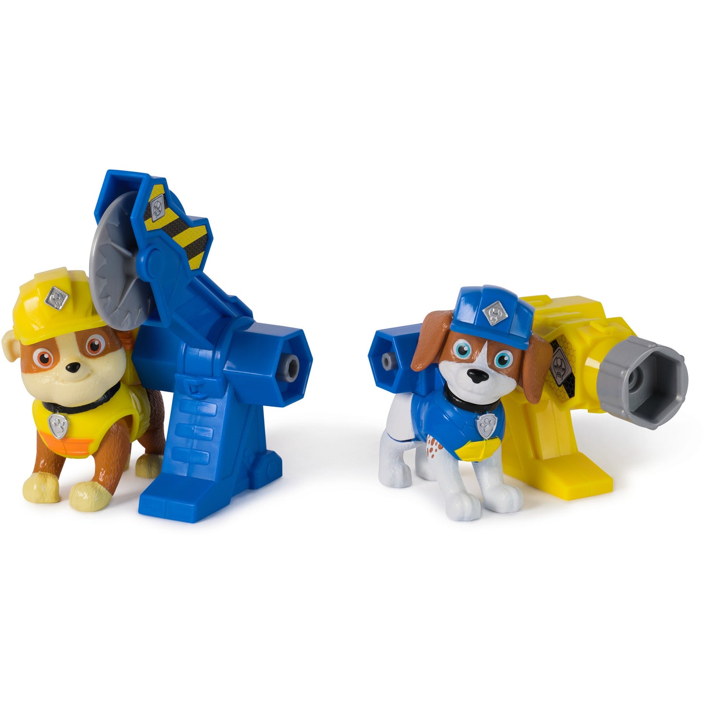 Rubble & Crew Power Tool Pups - Spielset mit 2 Hundefiguren Rubble und Wheeler, Spielfigur