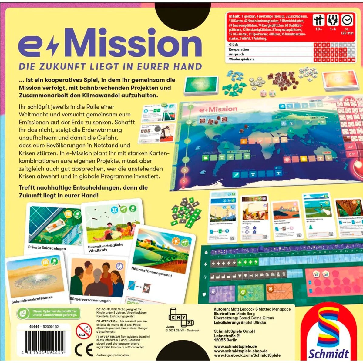 Schmidt Spiele e-Mission, Brettspiel