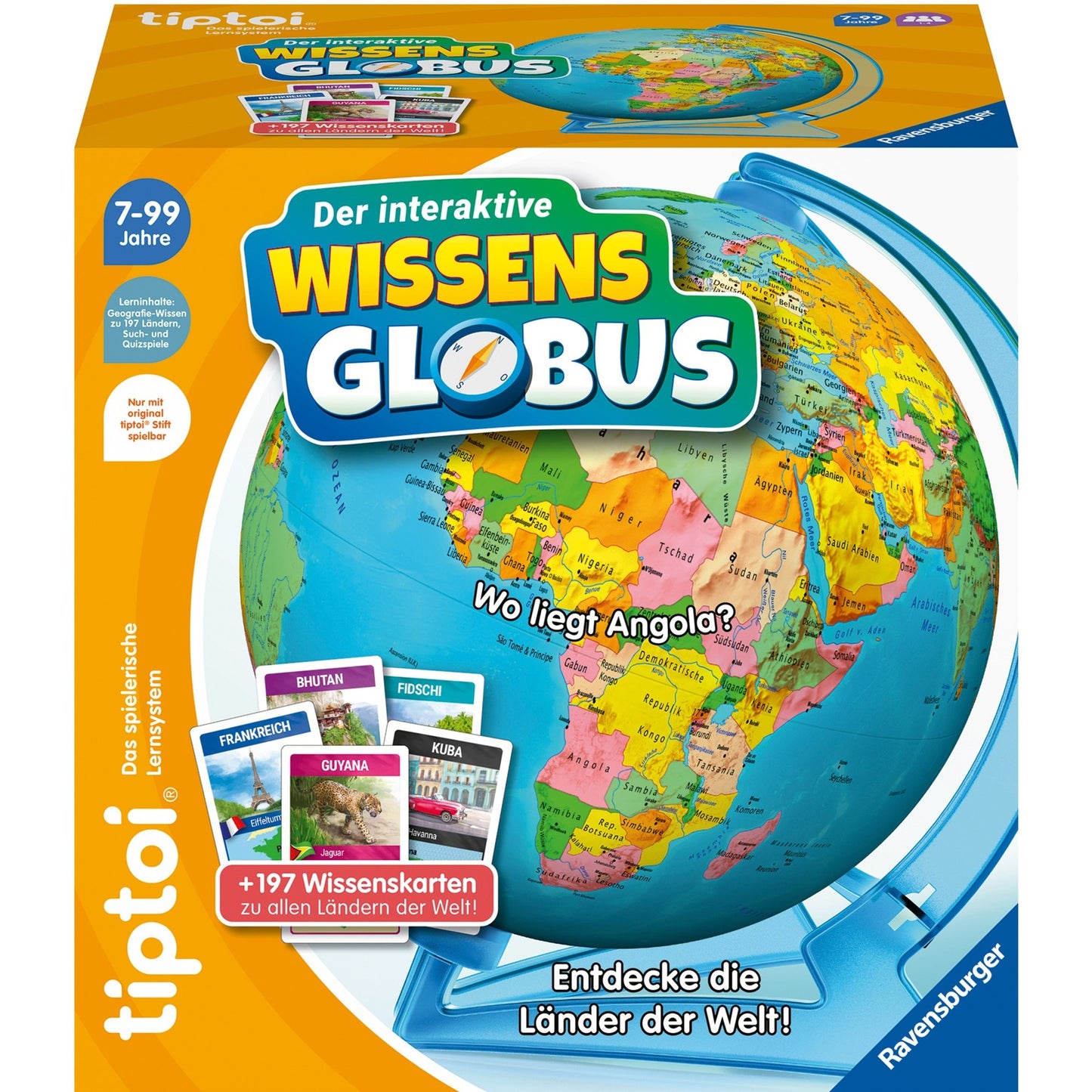 Ravensburger tiptoi Der interaktive Wissens-Globus