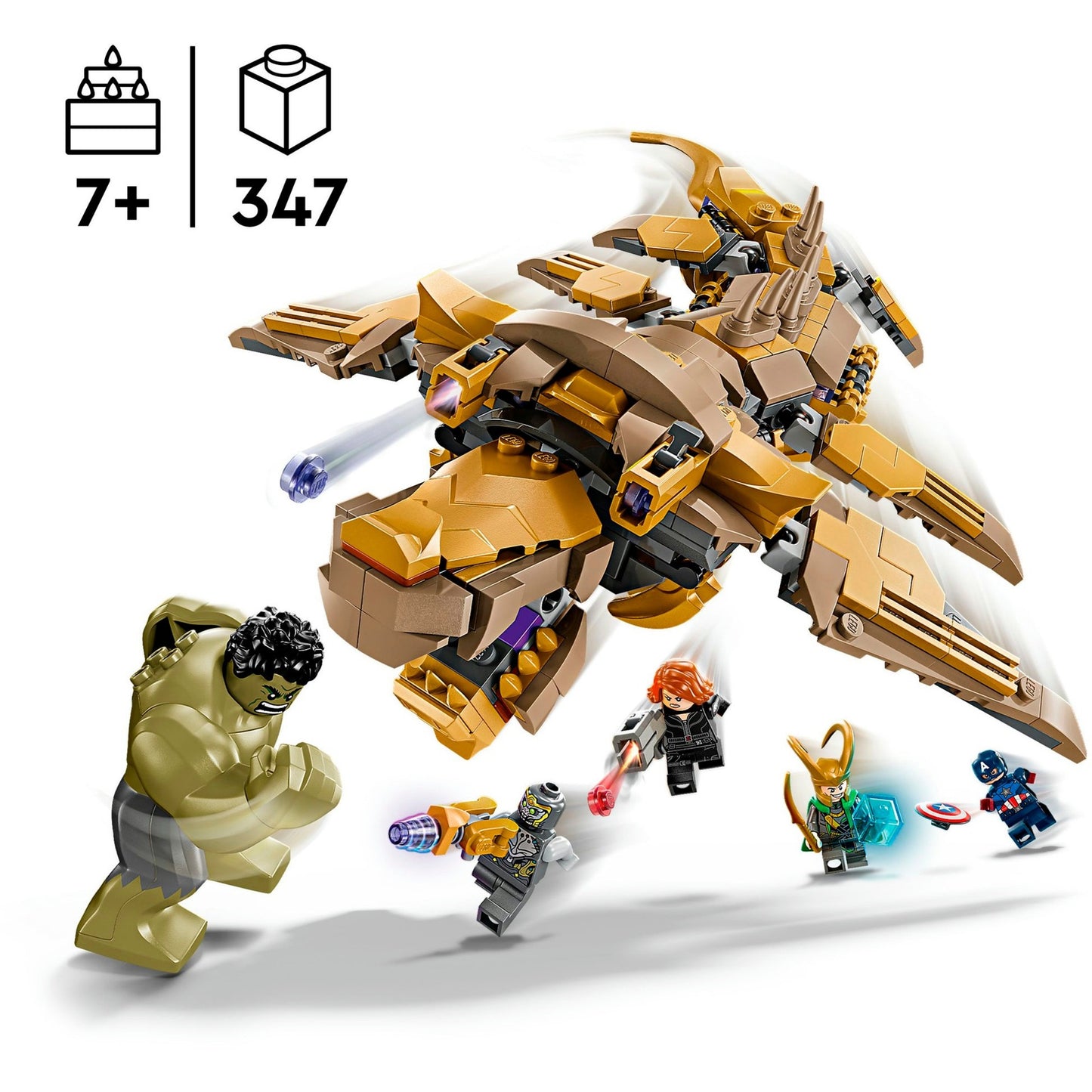 LEGO 76290 Marvel Super Heroes Avengers vs. Leviathan, Konstruktionsspielzeug