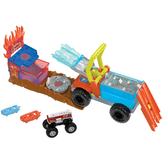 Hot Wheels Monster Trucks Arena World: 5-Alarm-Rettungsaktion, Spielfahrzeug