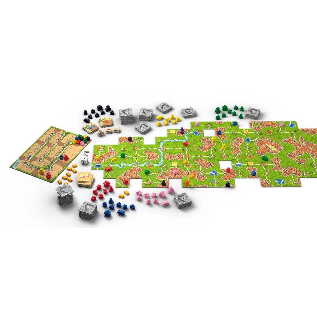 Asmodee Carcassonne Big Box (V3.0), Brettspiel