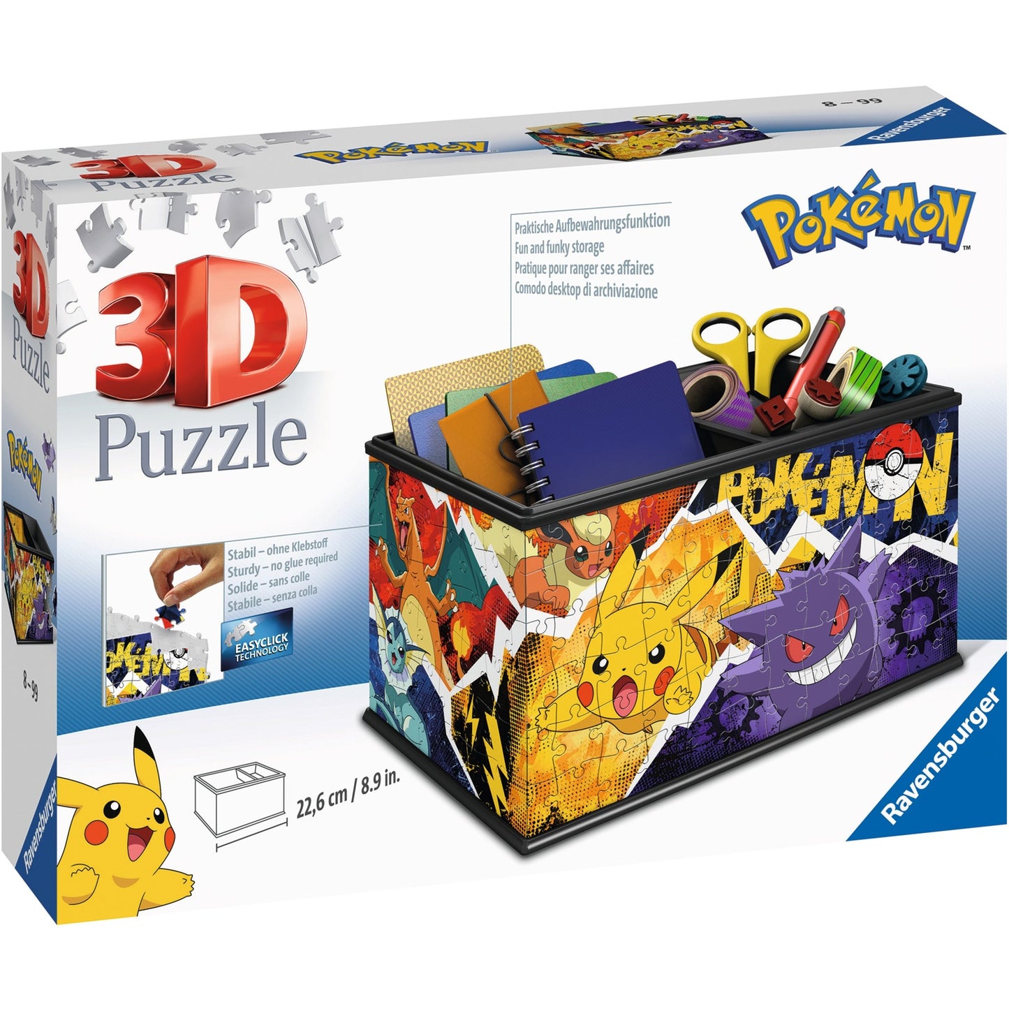 Ravensburger 3D Puzzle Aufbewahrungsbox Pokèmon (mehrfarbig)