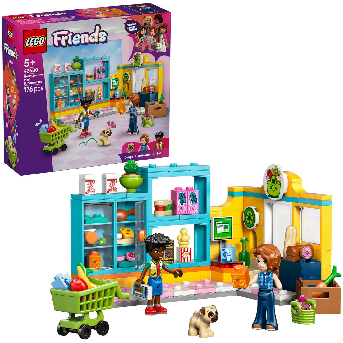 42680 Friends Heartlake City Mini-Markt, Konstruktionsspielzeug