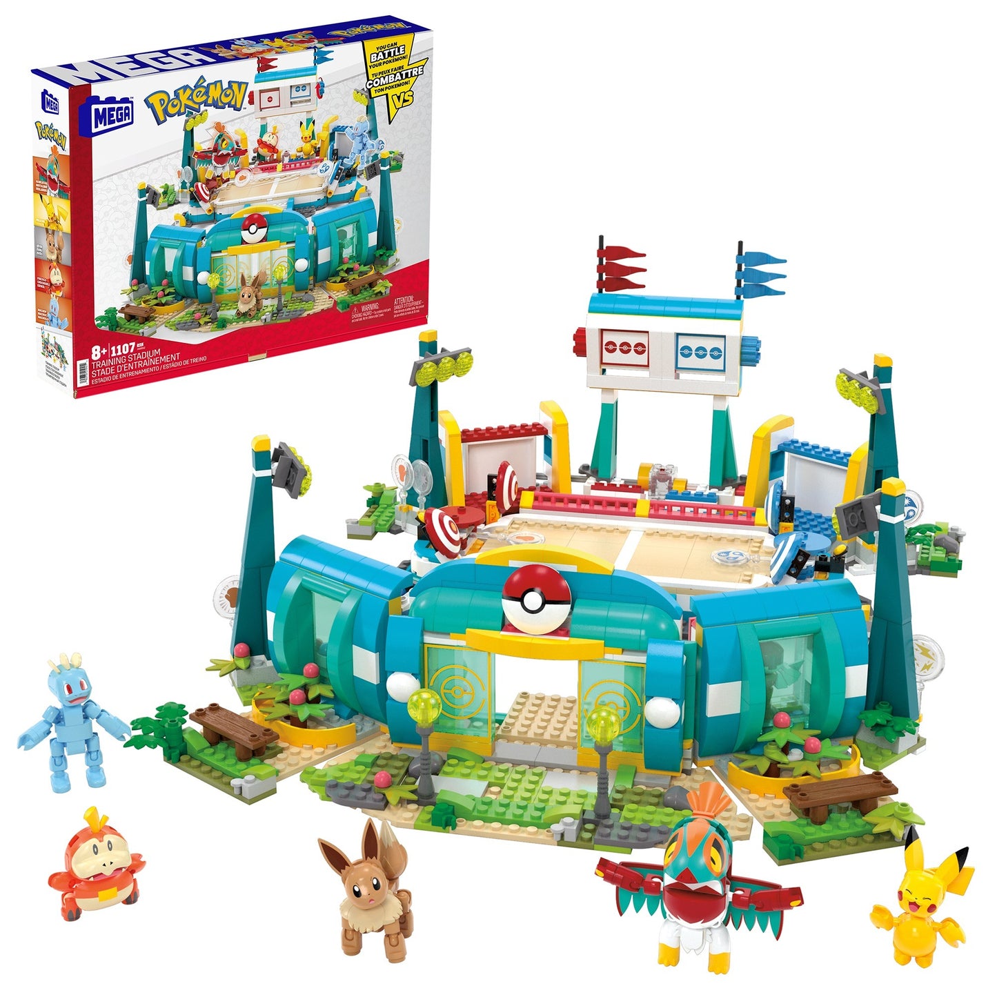 Mattel MEGA Pokémon Trainingsstadion, Konstruktionsspielzeug