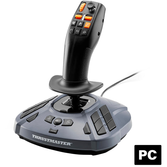 Thrustmaster SimTask FarmStick (schwarz/blaugrau)