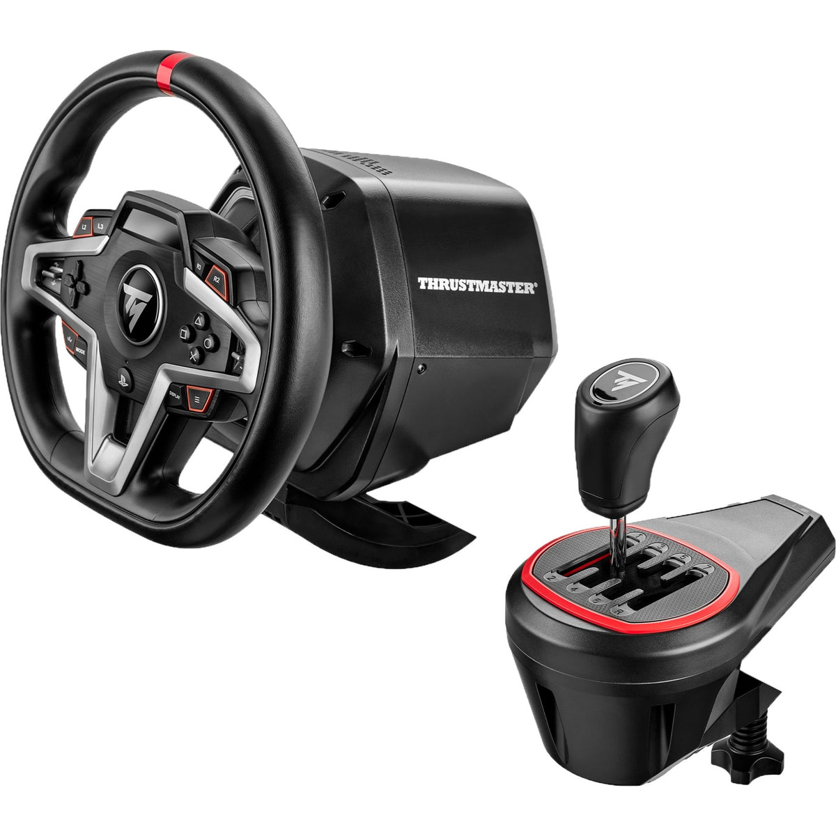 Thrustmaster TH8S Shifter Add-On (schwarz/rot)