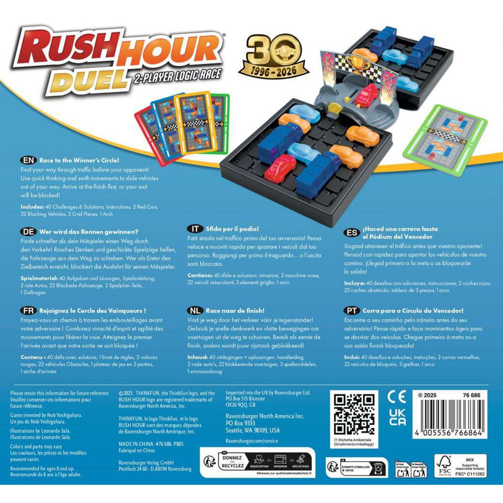 Rush Hour Duel, Denkspiel