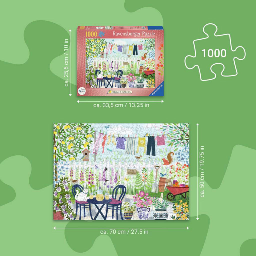 Puzzle Sommergarten