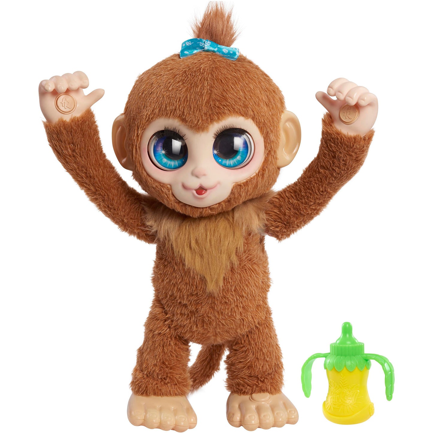 furReal Peanut laufender Affe mit Bewegungs- und Soundfunktion, Kuscheltier