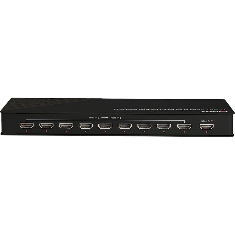 Multi-View HDMI Switch 4K30, 9 Port