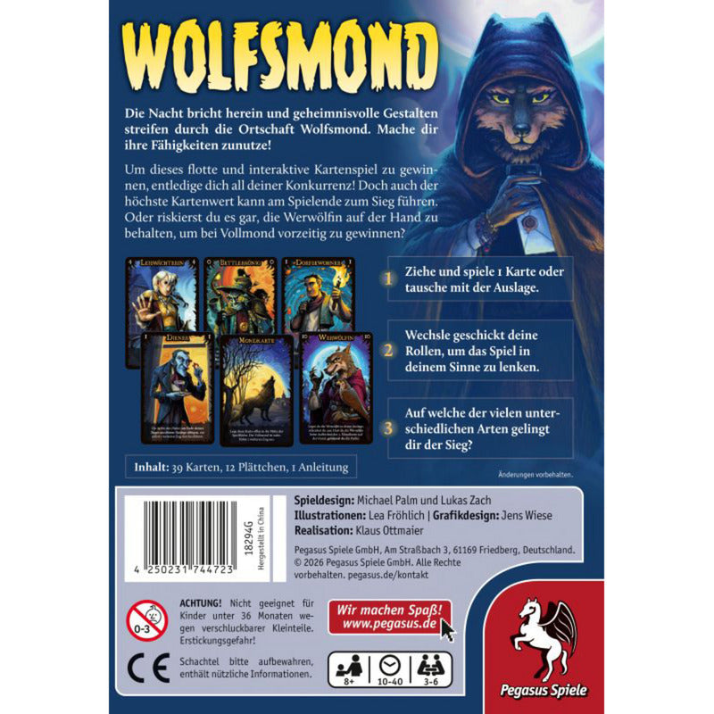 Wolfsmond, Kartenspiel