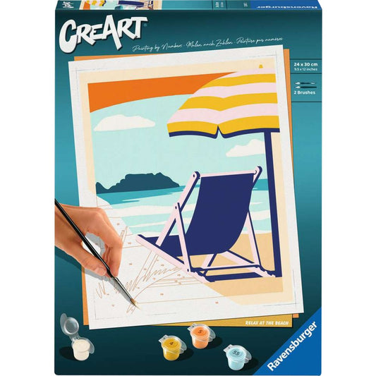 Ravensburger CreArt - Relax at the Beach, Malen