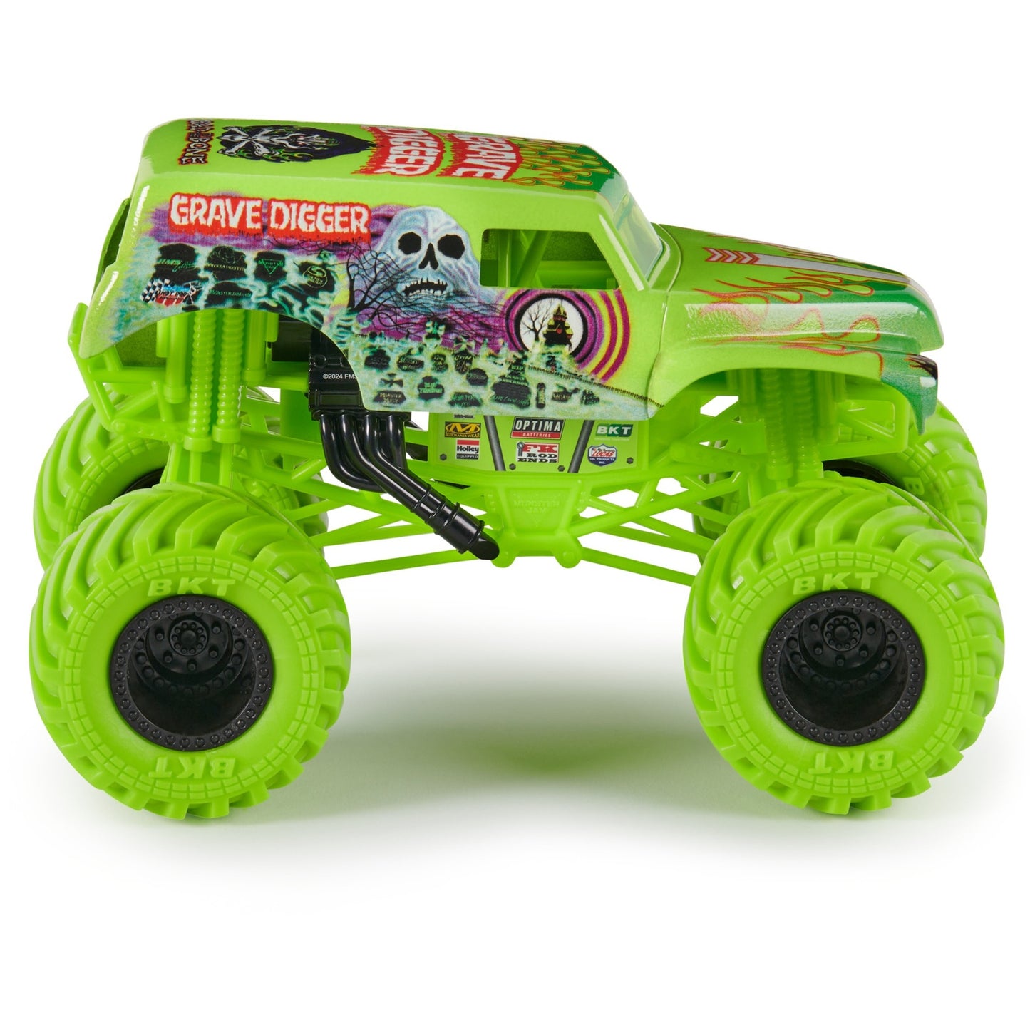 Spin Master Monster Jam - Offizieller Grave Digger Monster Truck, Spielfahrzeug