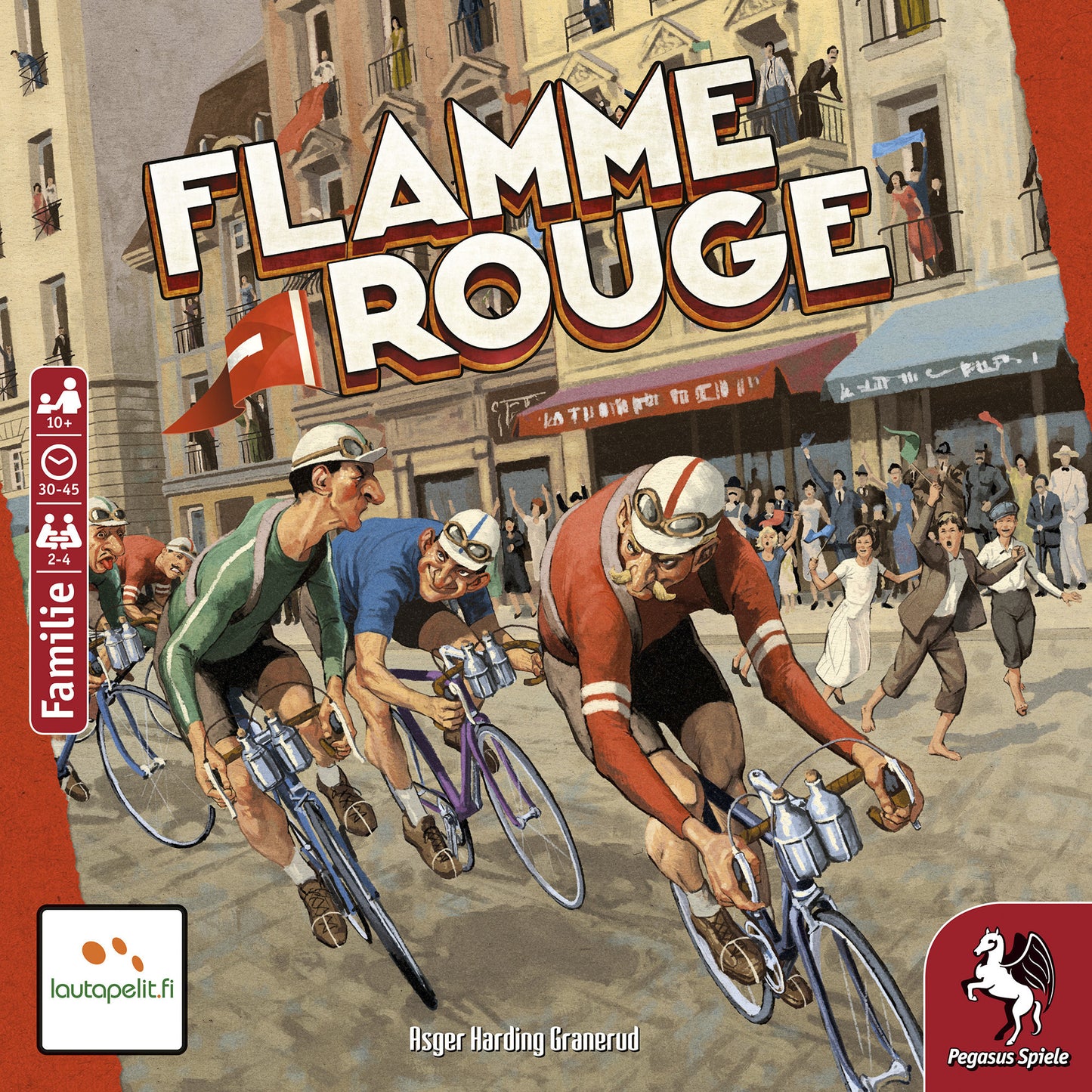 Lautapelit Flamme Rouge, Brettspiel