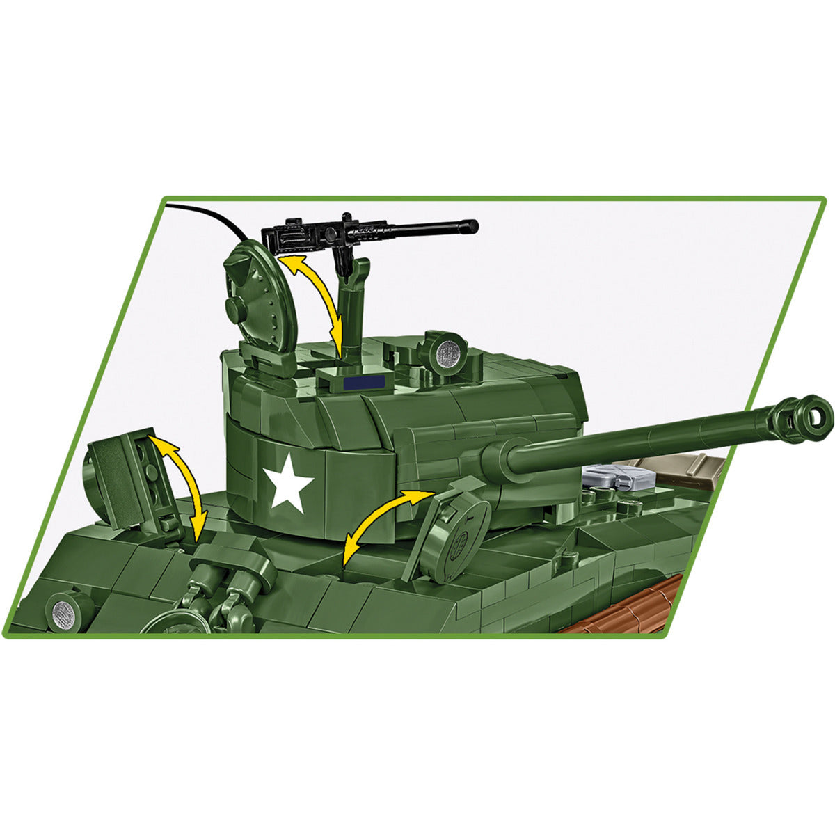 Sherman M4A2E8(76)W, Konstruktionsspielzeug